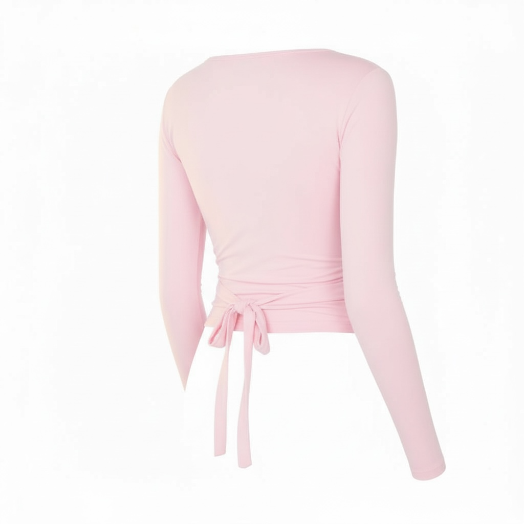 Wrap Me Top in Pink Sugar